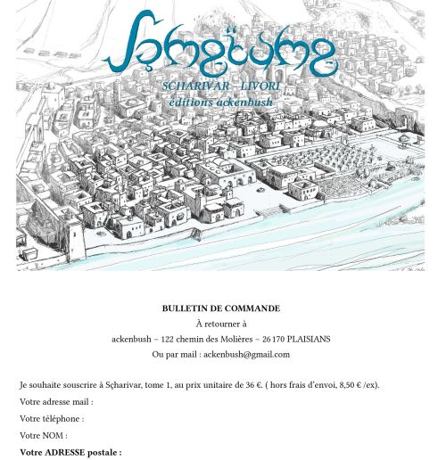 Bulletin de commande scharivar 1-1